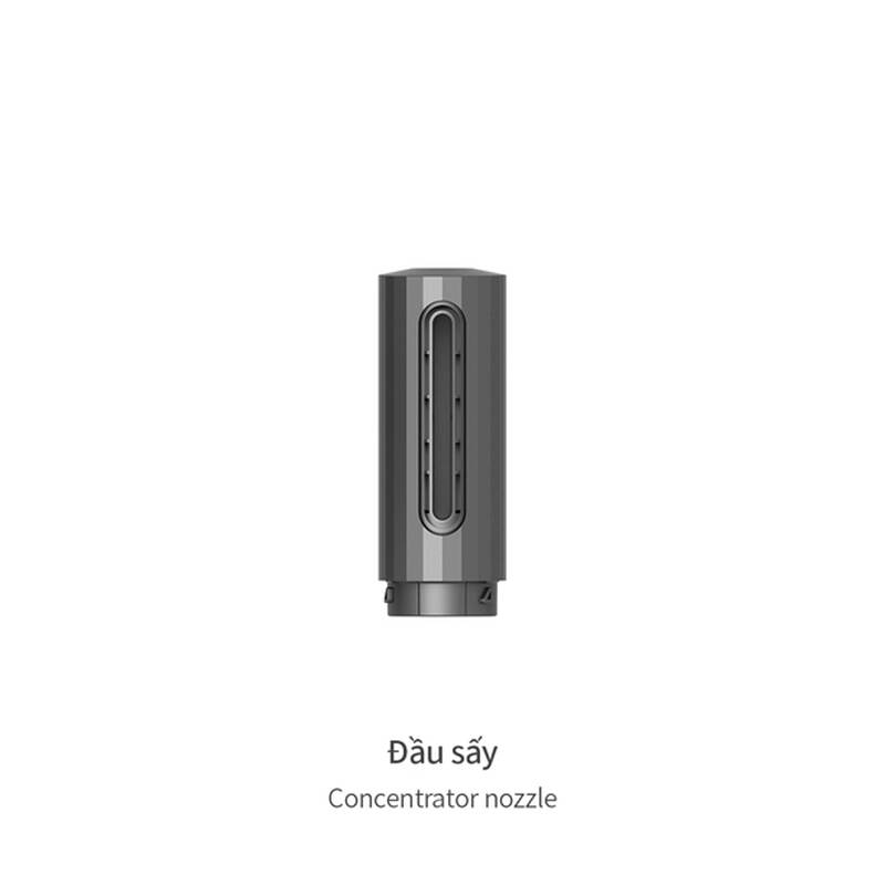 Máy sấy tạo kiểu tóc LocknLock 220-240V - Màu tím xám - ENA526GRY, , large image number null
